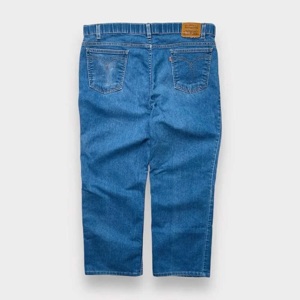 Vtg 70s Levi's 541 Gold Tab Jeans, Athletic Fit Relaxed Tapered Leg, 40 x 26